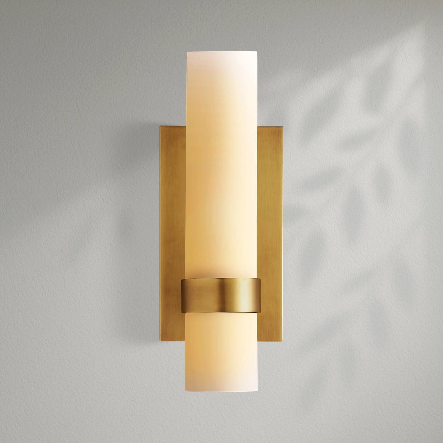 Savelle Milk Glass Sconce - Lightings Menu