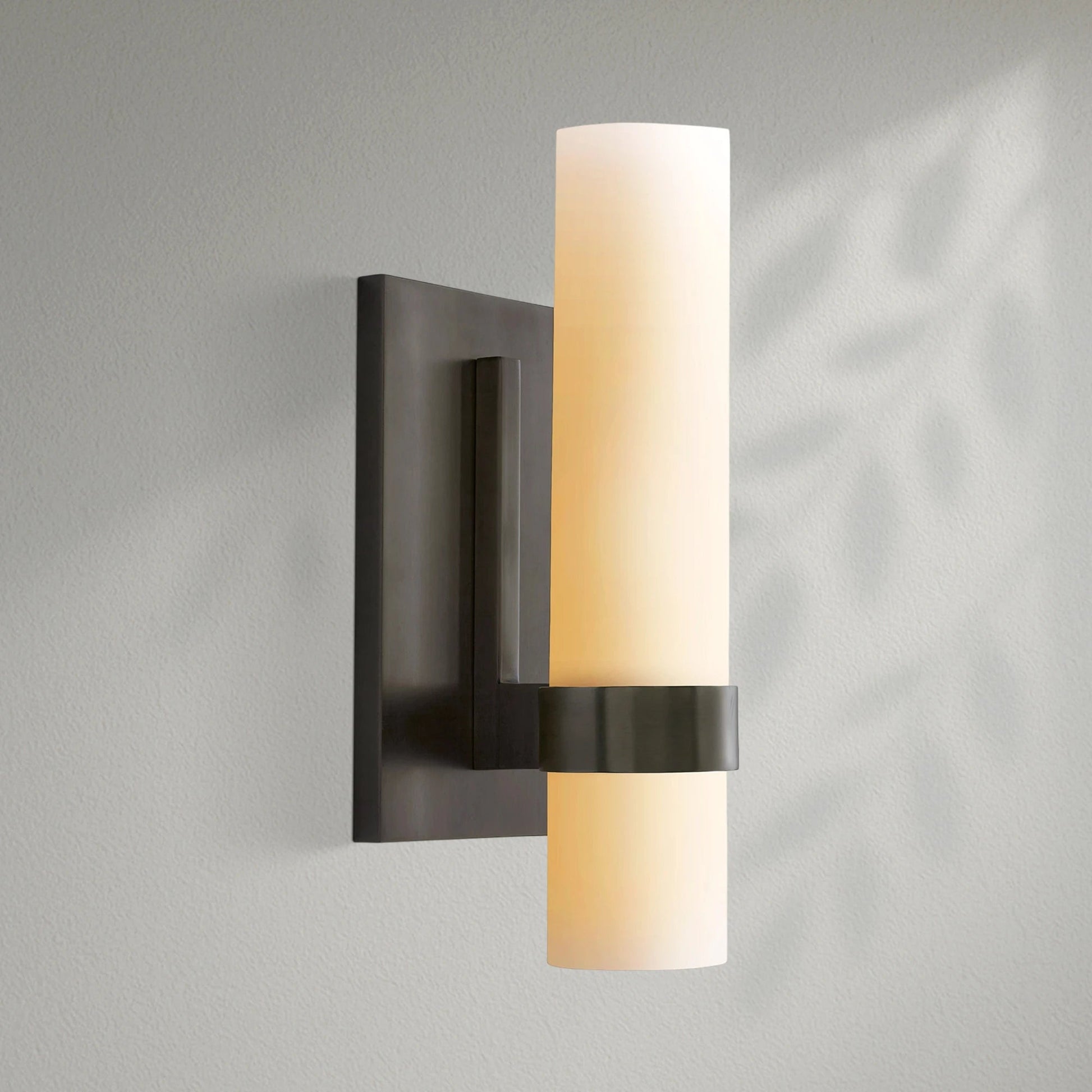 Savelle Milk Glass Sconce - Lightings Menu