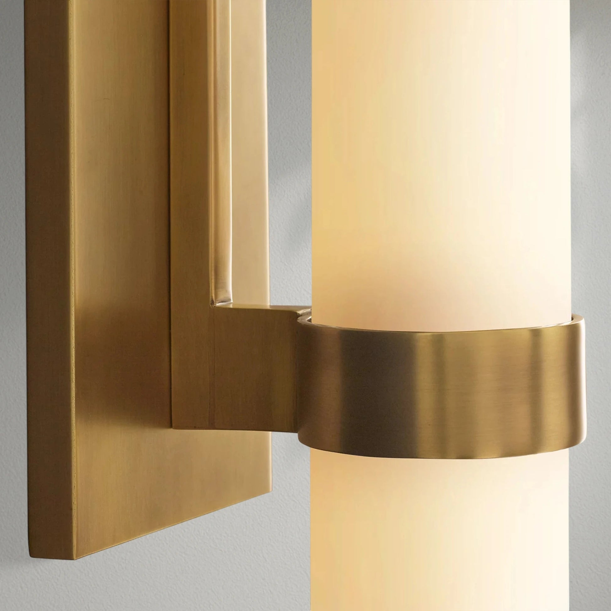 Savelle Milk Glass Sconce - Lightings Menu