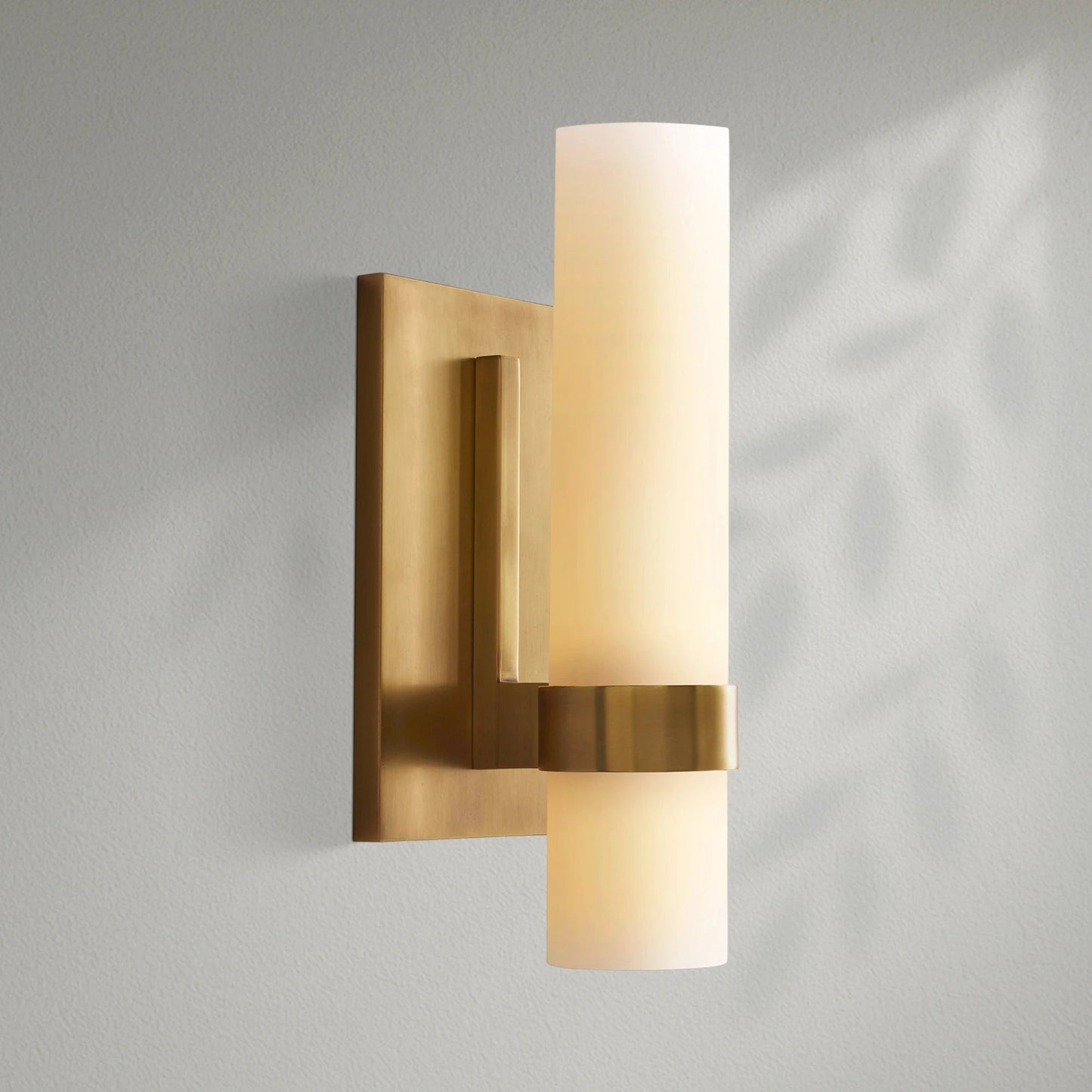 Savelle Milk Glass Sconce - Lightings Menu