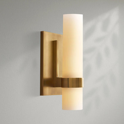 Savelle Milk Glass Sconce - Lightings Menu