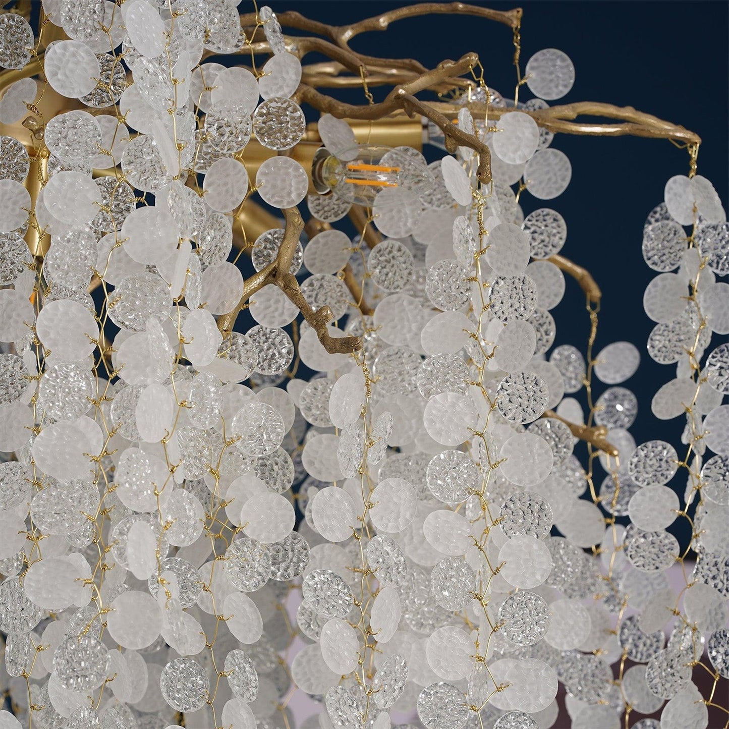 Shiro Crystal Chandelier - Lightings Menu
