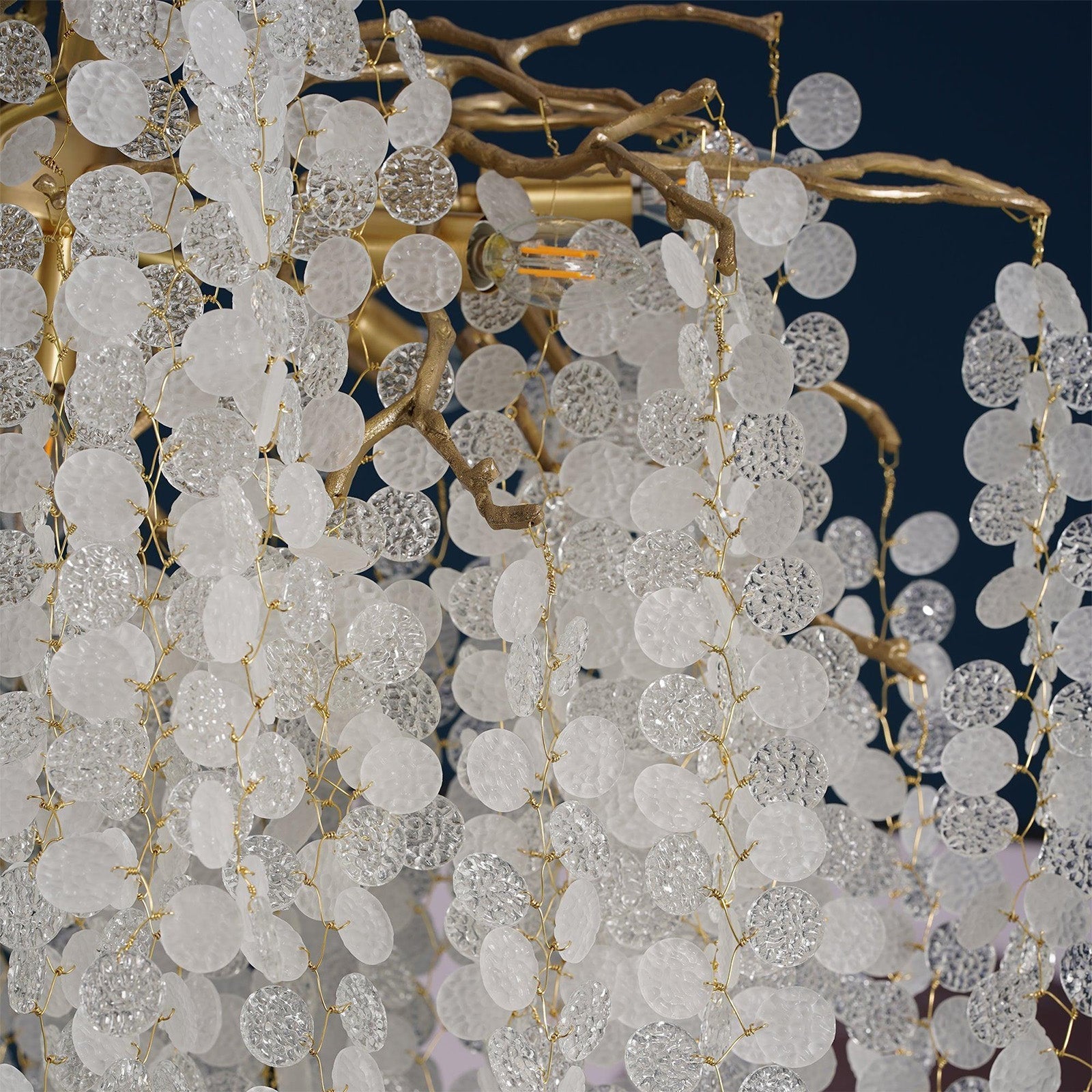 Shiro Crystal Chandelier - Lightings Menu