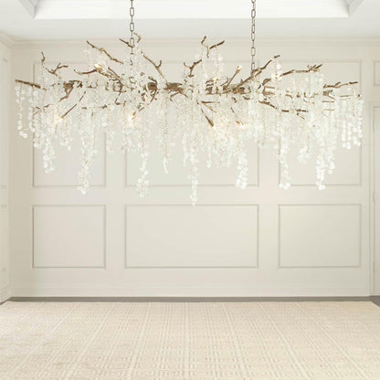 Shiro Crystal Chandelier - Lightings Menu