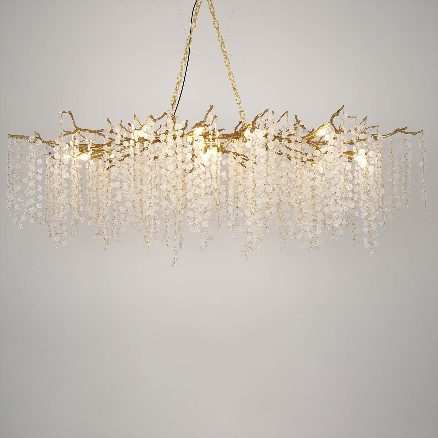 Shiro Crystal Chandelier - Lightings Menu
