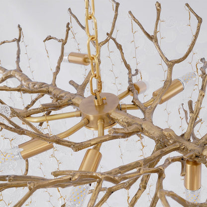 Shiro Crystal Chandelier - Lightings Menu
