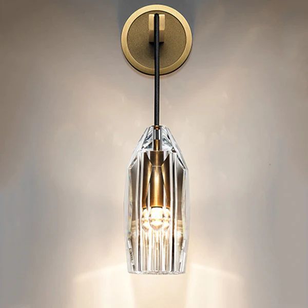 Sia Crystal Sconce 17" - Lightings Menu