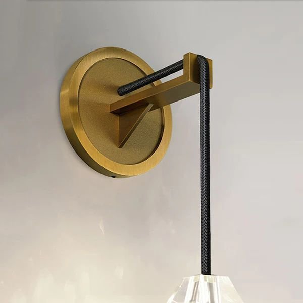 Sia Crystal Sconce 17" - Lightings Menu
