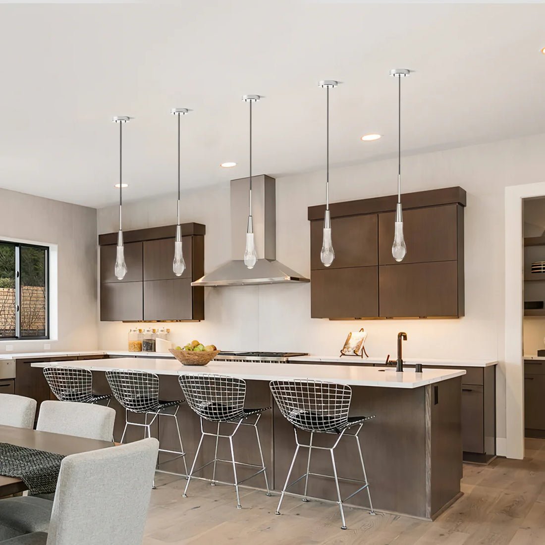Solitairen Pendant Chandelier - Lightings Menu