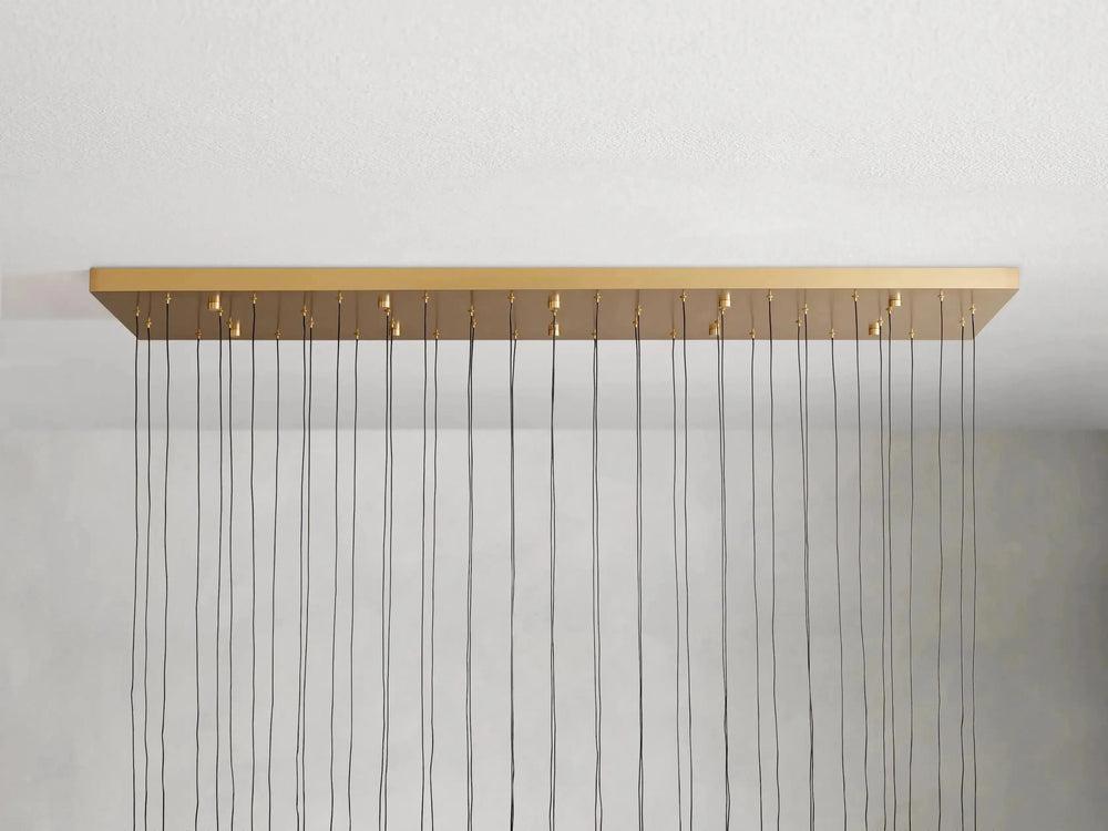 Soltairen Linear Chandelier - Lightings Menu