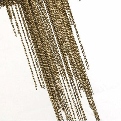 Stacking Rings Chain Tassel Pendant Chandelier - Lightings Menu