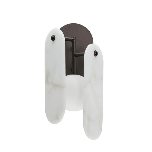 Studio M Alabaster Megalith Wall Sconce - Lightings Menu
