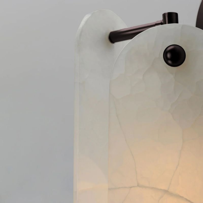 Studio M Alabaster Megalith Wall Sconce - Lightings Menu