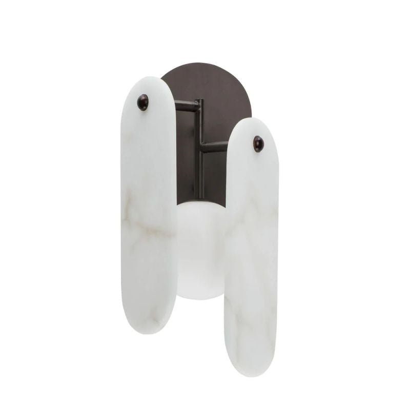Studio M Alabaster Megalith Wall Sconce - Lightings Menu