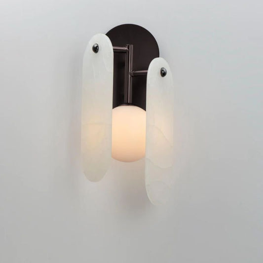 Studio M Alabaster Megalith Wall Sconce - Lightings Menu