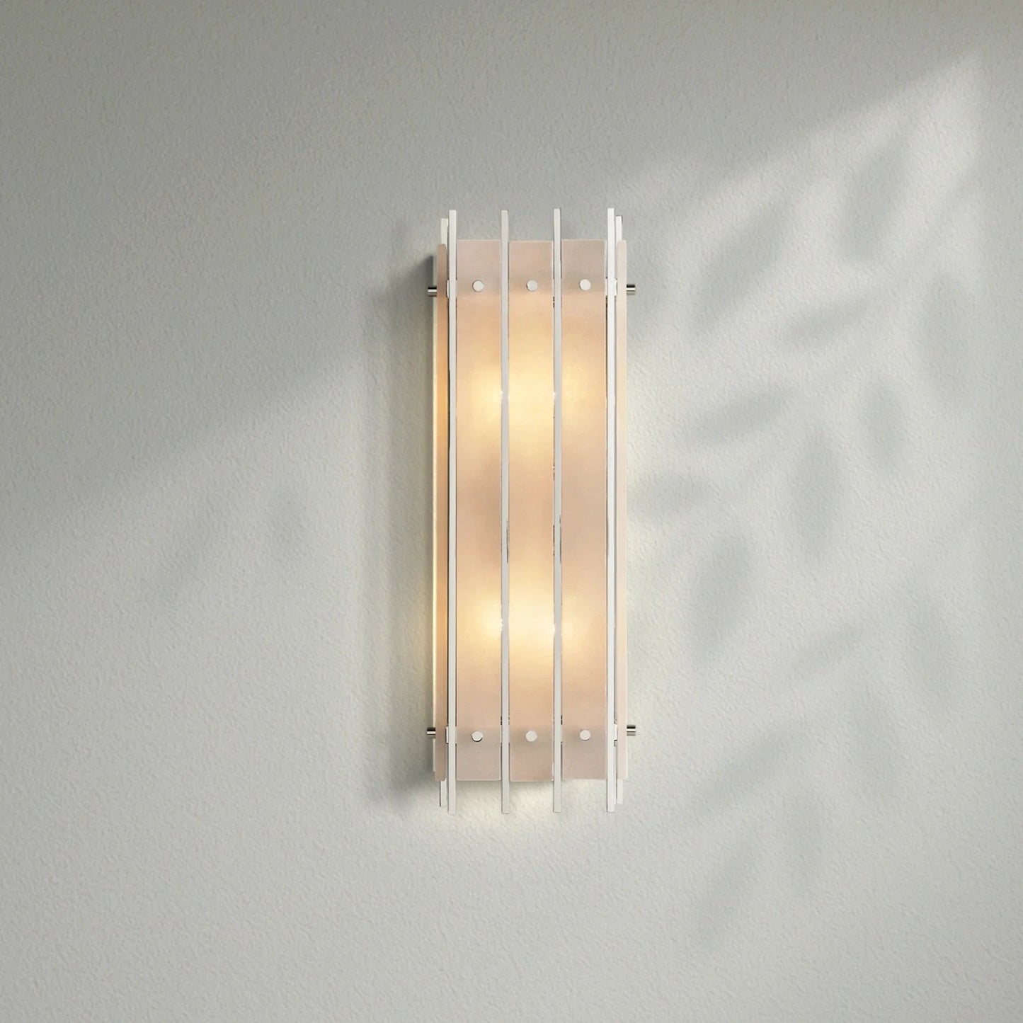 Sun Marco Alabaster Grand Rectangular Sconce - Lightings Menu