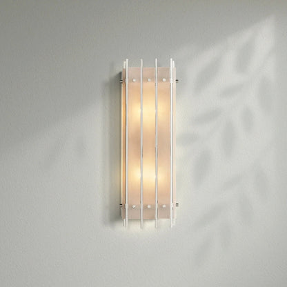 Sun Marco Alabaster Grand Rectangular Sconce - Lightings Menu