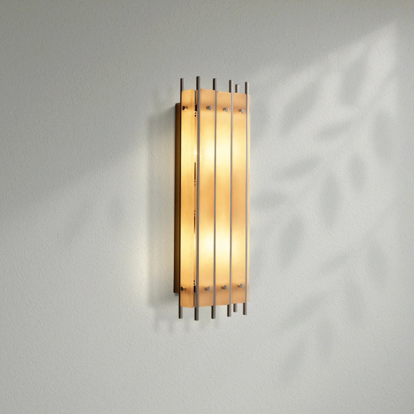 Sun Marco Alabaster Grand Rectangular Sconce - Lightings Menu