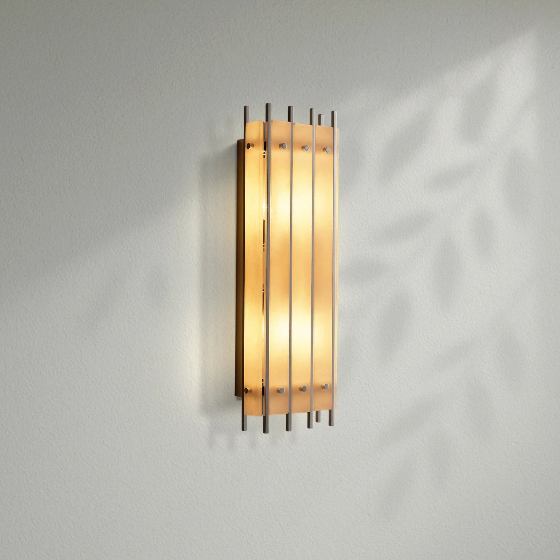 Sun Marco Alabaster Grand Rectangular Sconce - Lightings Menu