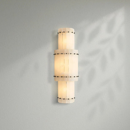 Sun Marco Alabaster Grand Round Sconce - Lightings Menu