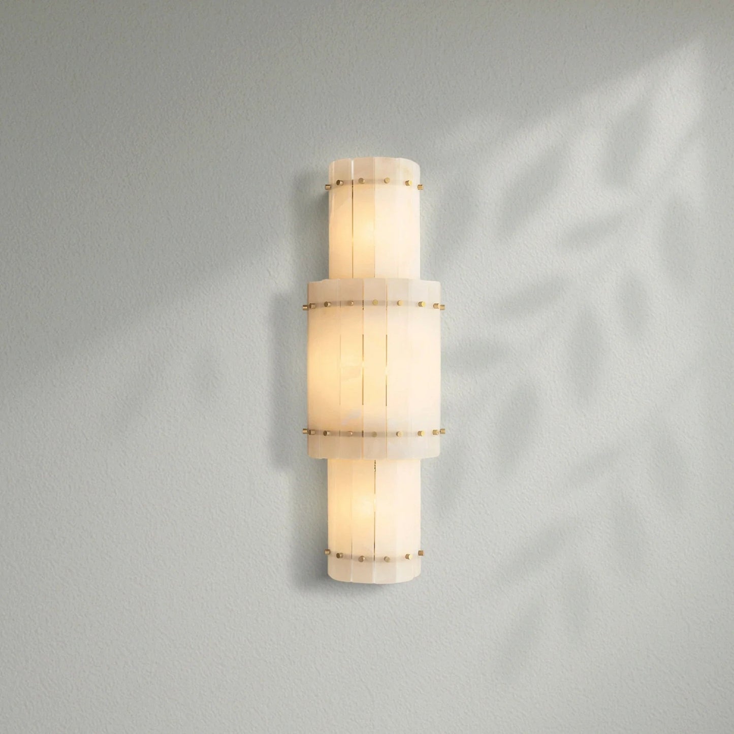 Sun Marco Alabaster Grand Round Sconce - Lightings Menu