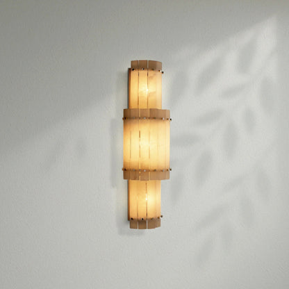 Sun Marco Alabaster Grand Round Sconce - Lightings Menu