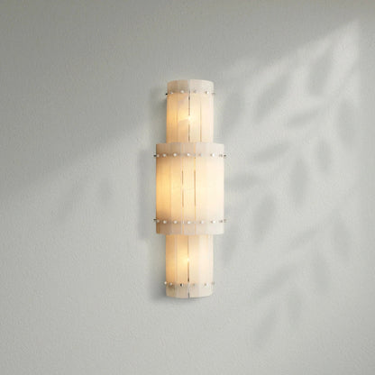 Sun Marco Alabaster Grand Round Sconce - Lightings Menu