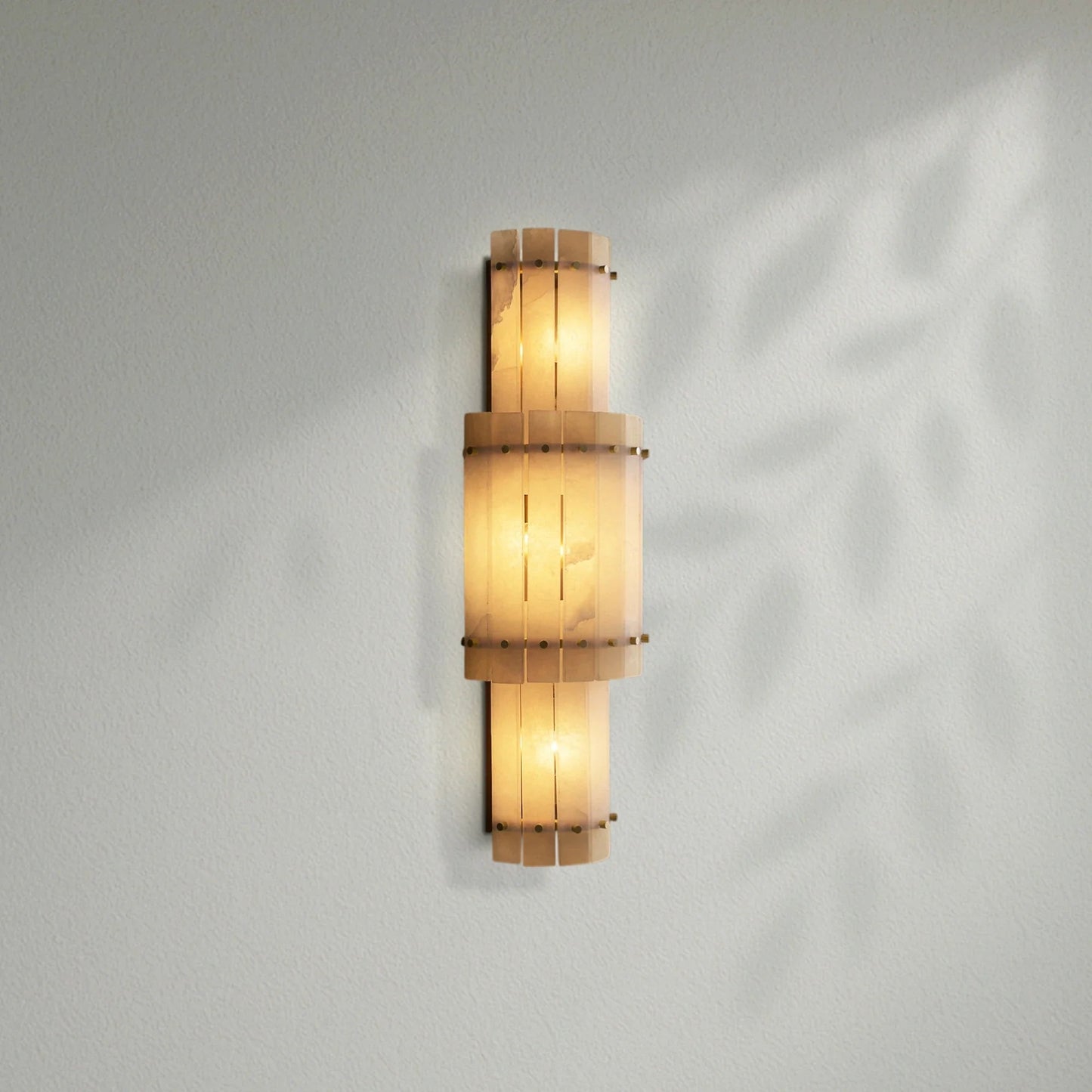 Sun Marco Alabaster Grand Round Sconce - Lightings Menu