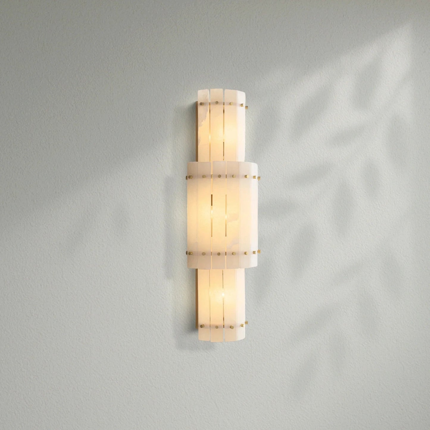 Sun Marco Alabaster Grand Round Sconce - Lightings Menu