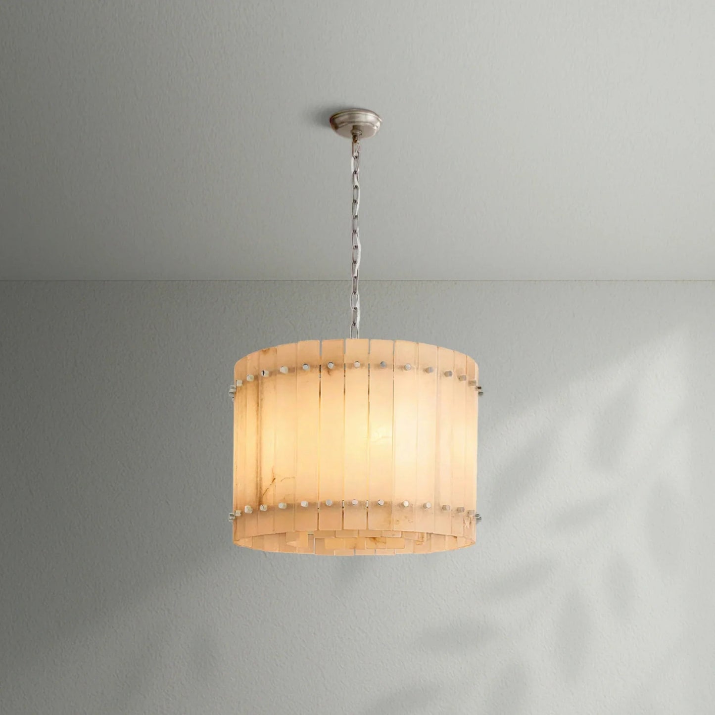 Sun Marco Alabaster Round Chandelier - Lightings Menu