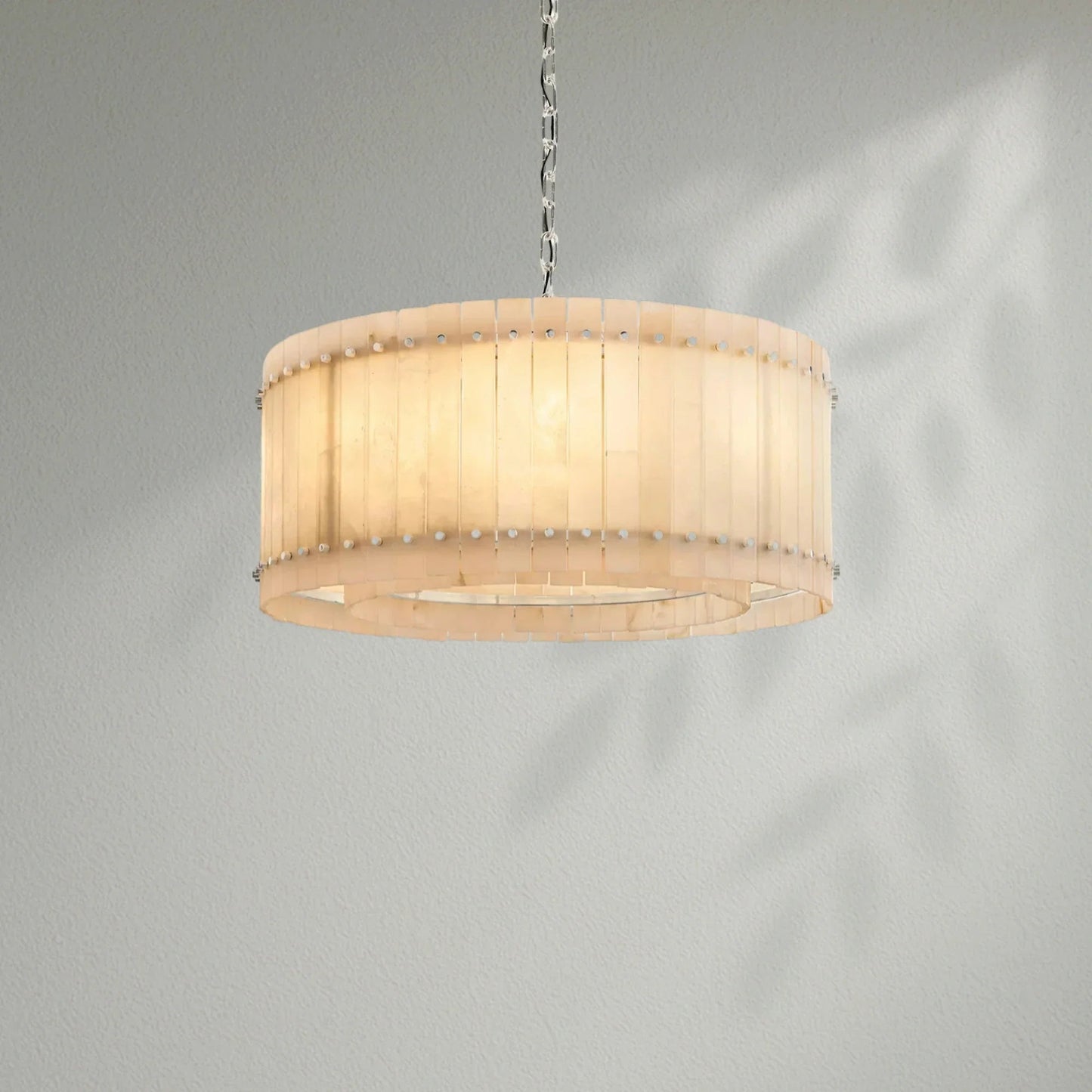 Sun Marco Alabaster Round Chandelier - Lightings Menu