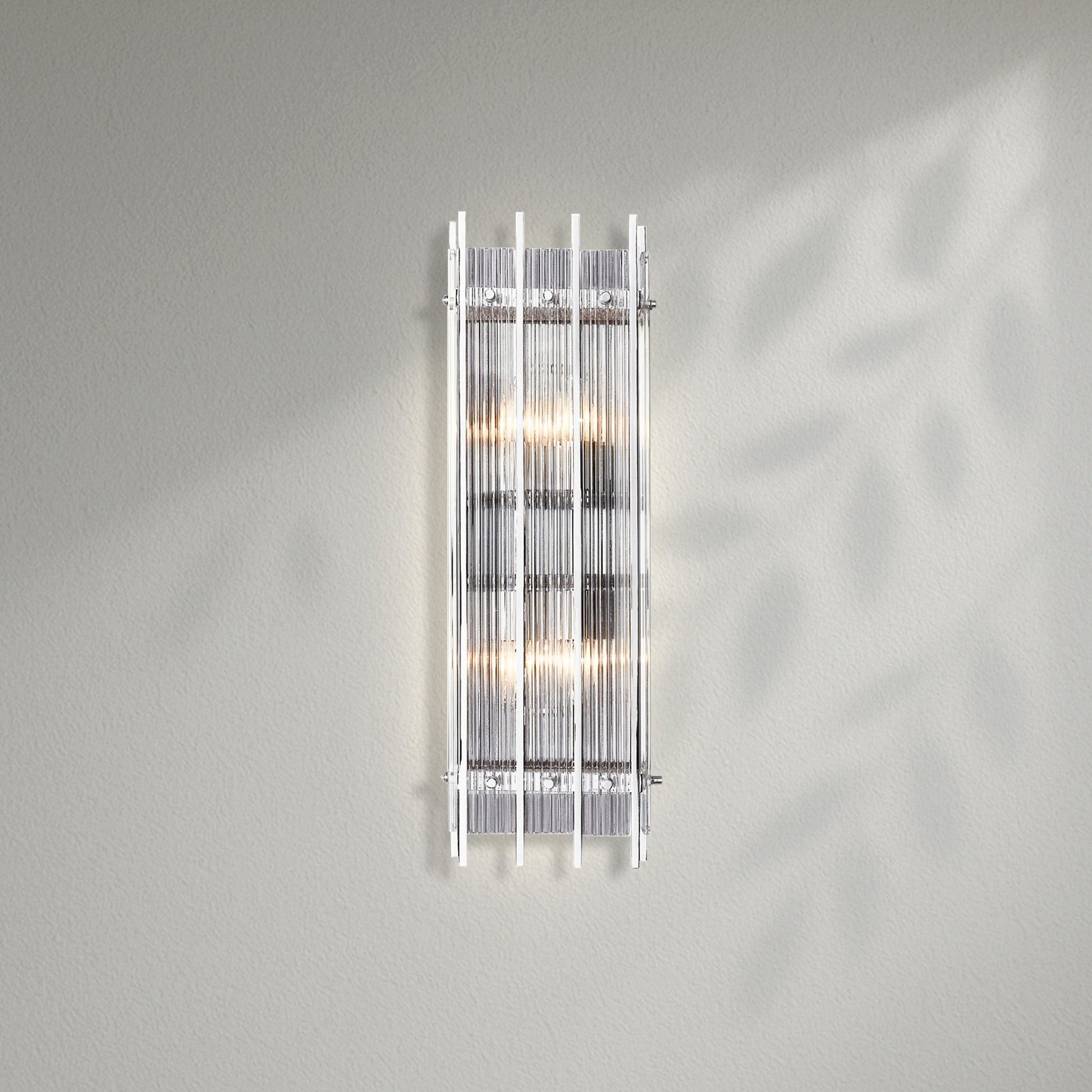 Sun Marco Glass Grand Rectangular Sconce - Lightings Menu