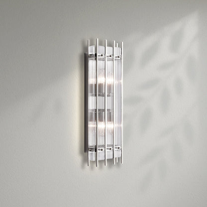 Sun Marco Glass Grand Rectangular Sconce - Lightings Menu