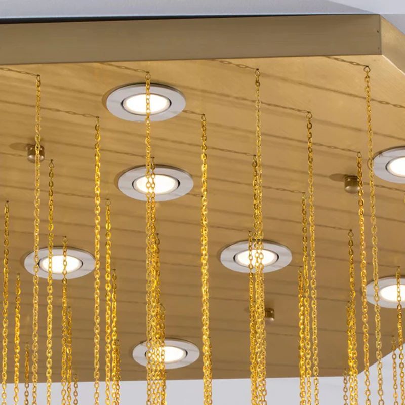 Talan Multi - layer Irregular Alabaster Chandelier - Lightings Menu