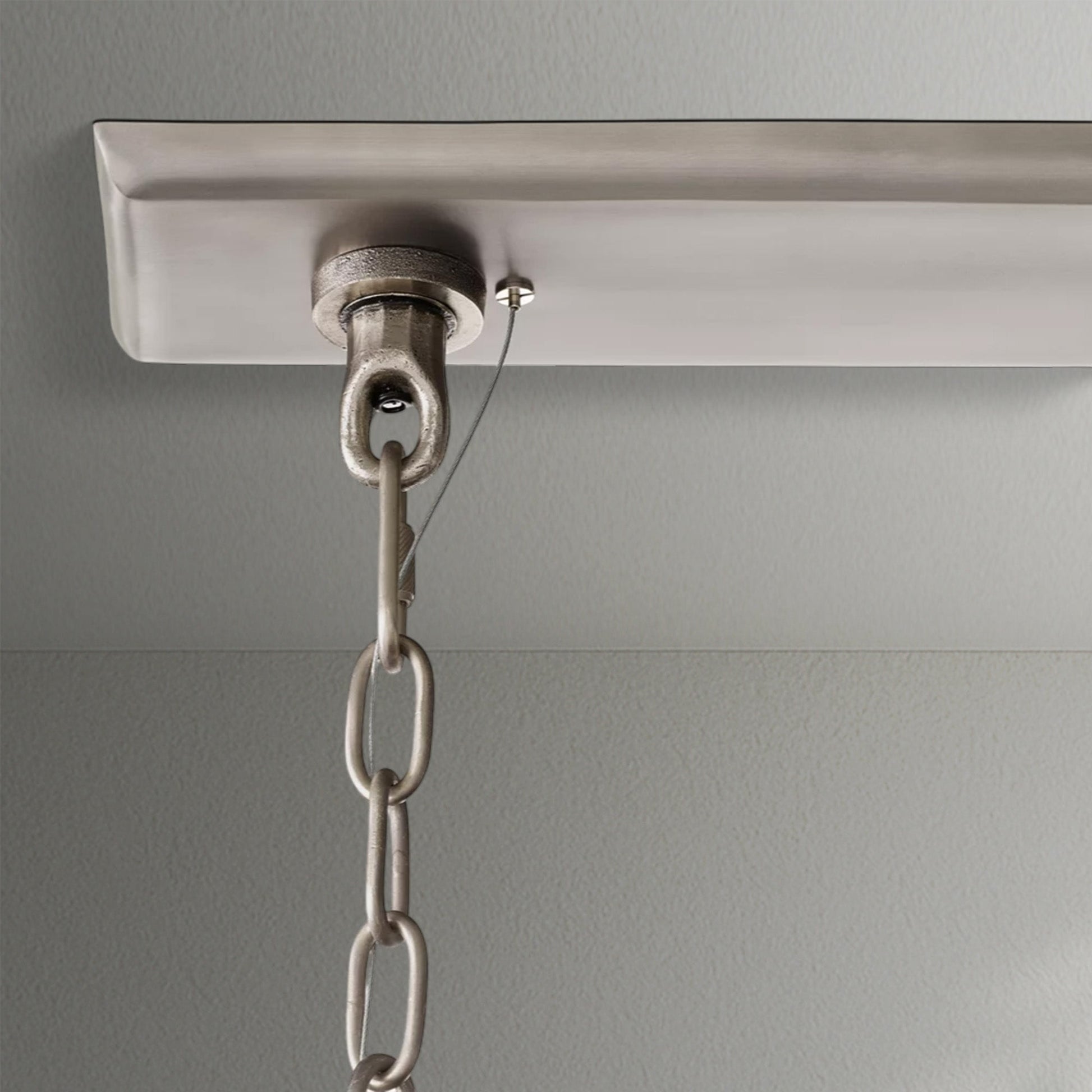 Thaddeos Forged Linear Chandelier - Lightings Menu