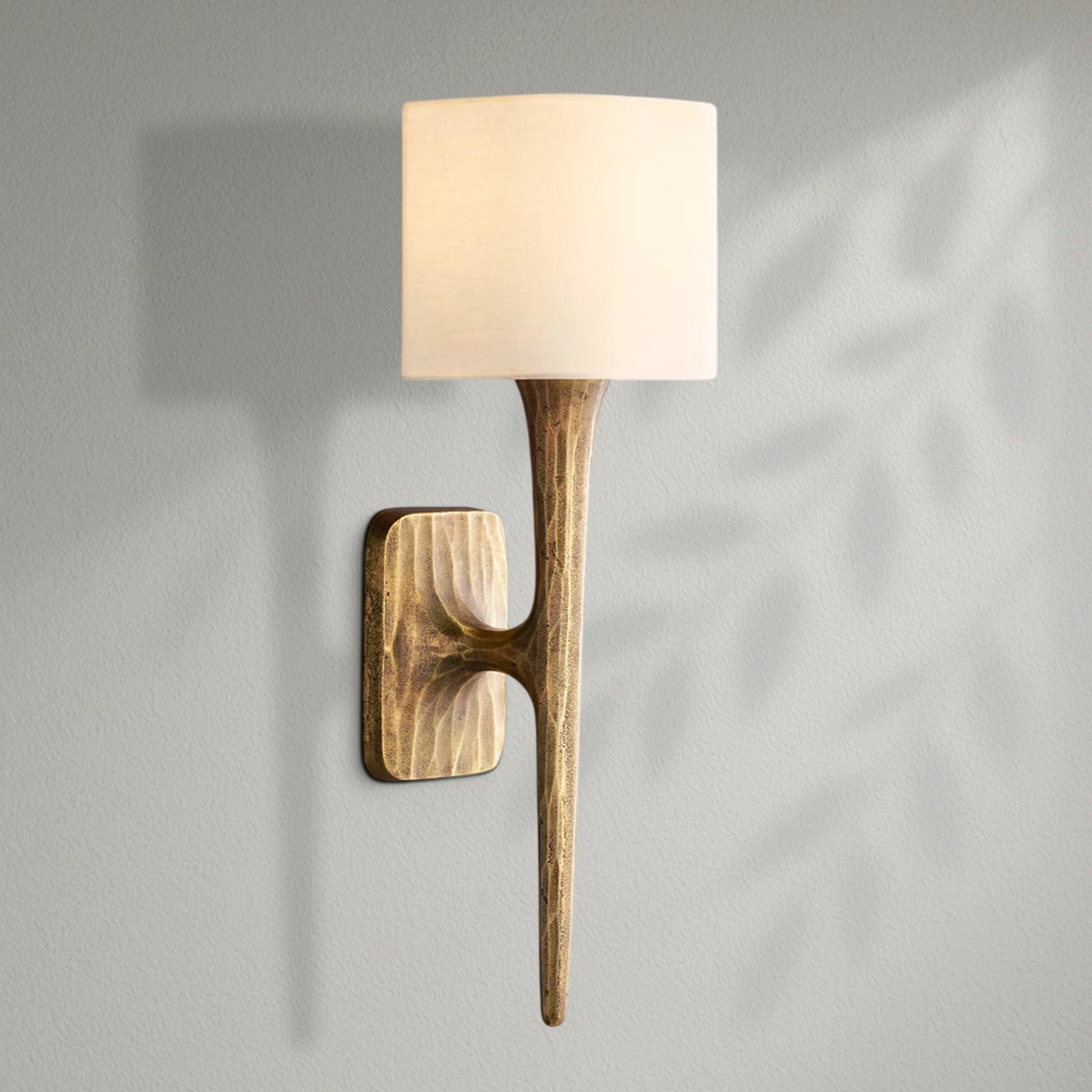 Thaddeos Shaded Wall Sconce - Lightings Menu