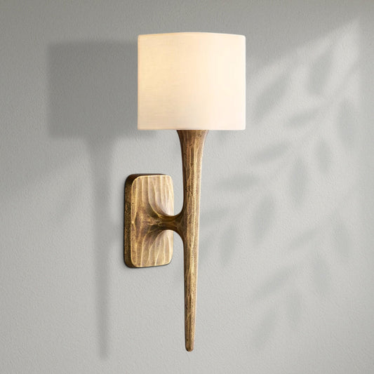 Thaddeos Shaded Wall Sconce - Lightings Menu