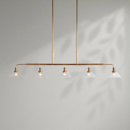 Thero Linear Chandelier - Lightings Menu
