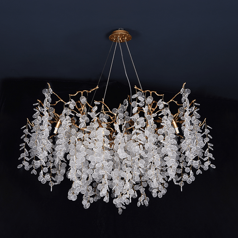 Thirza Branch Crystal Dining Room Chandelier - Lightings Menu