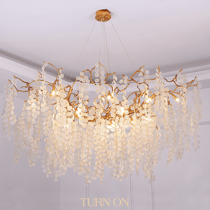 Thirza Branch Crystal Dining Room Chandelier - Lightings Menu
