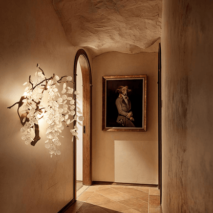 Thirza Branch Crystal Wall Sconce - Lightings Menu