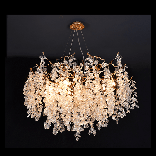 Thirza Tree Branch Crystal Chandelier - Lightings Menu