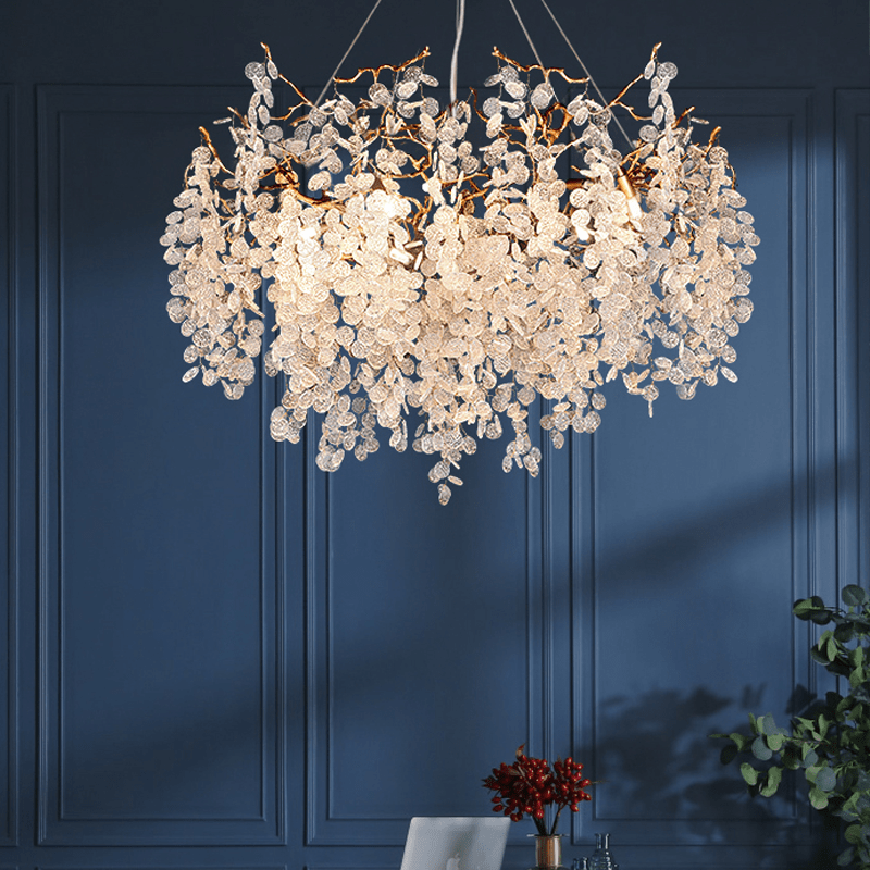Thirza Tree Branch Crystal Chandelier - Lightings Menu