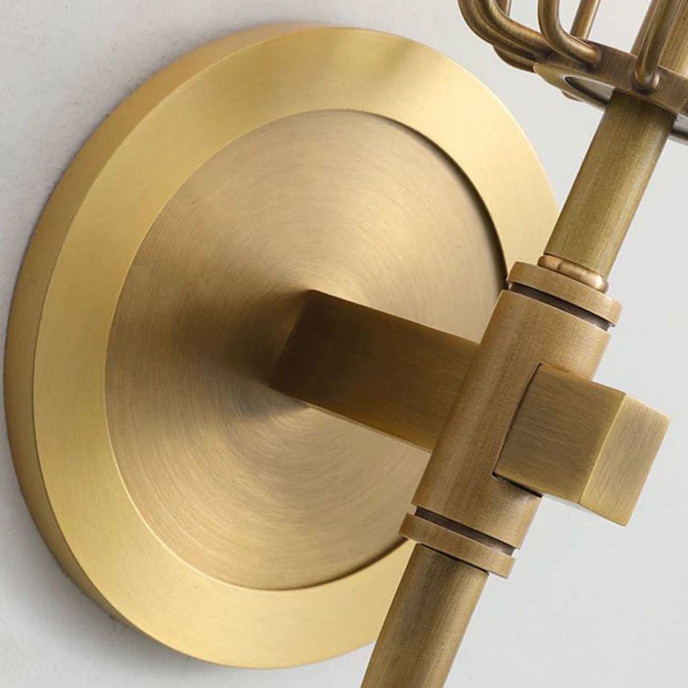 Torch Crystal Sconce 16" - Lightings Menu