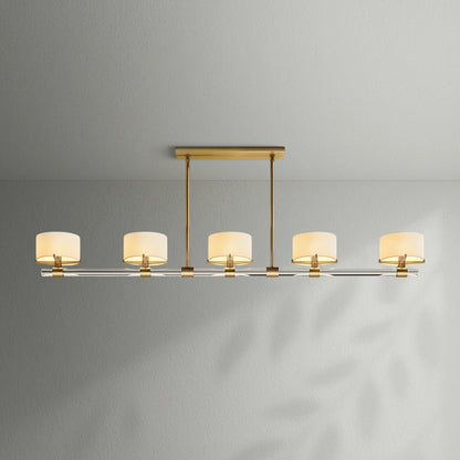 Trumen Linear Chandelier - Lightings Menu