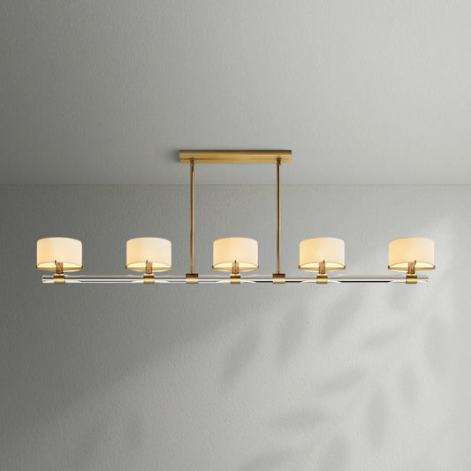 Trumen Linear Chandelier - Lightings Menu