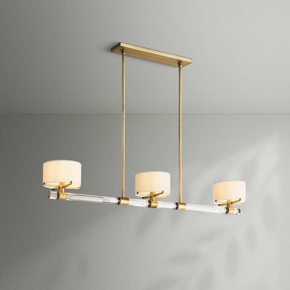 Trumen Linear Chandelier - Lightings Menu