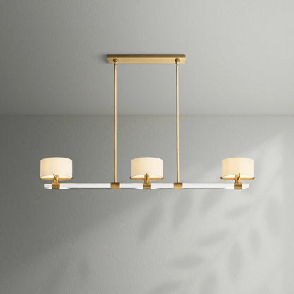 Trumen Linear Chandelier - Lightings Menu