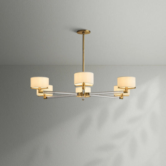 Trumen Round Chandelier - Lightings Menu