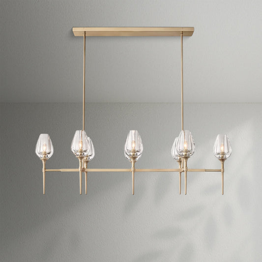 Tulips Linear Chandelier - Lightings Menu
